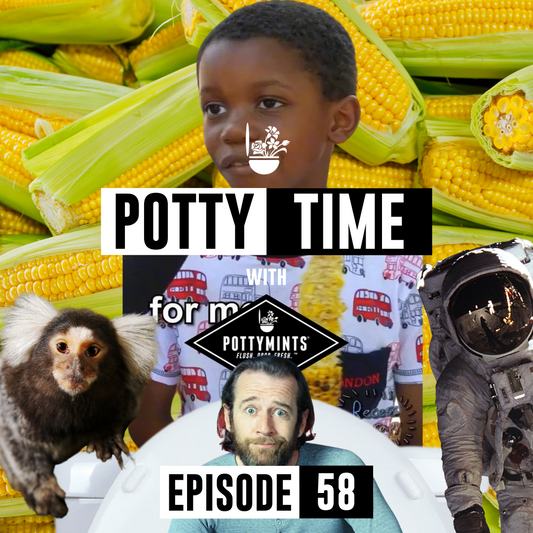 🚽🙊 Flushing a Monkey Down the Toilet🙊🚽| Potty Time with POTTYMINTS (Ep. 58) Cover